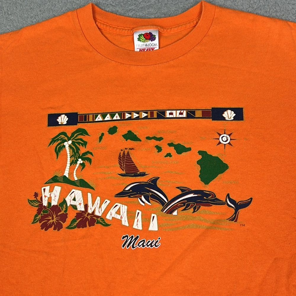 Vintage Maui Hawaii Dolphin T-shirt - Picture 2 of 4